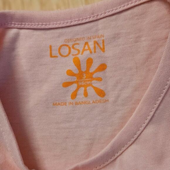 Losan‎ Toddler Girl's Size 3T Pink Summer Popsicle Short Sleeve Tee Shirt NWT - Picture 4 of 7
